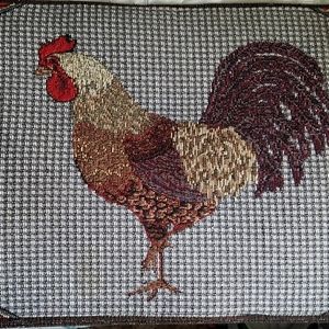 Rooster Table Linens and Cushions